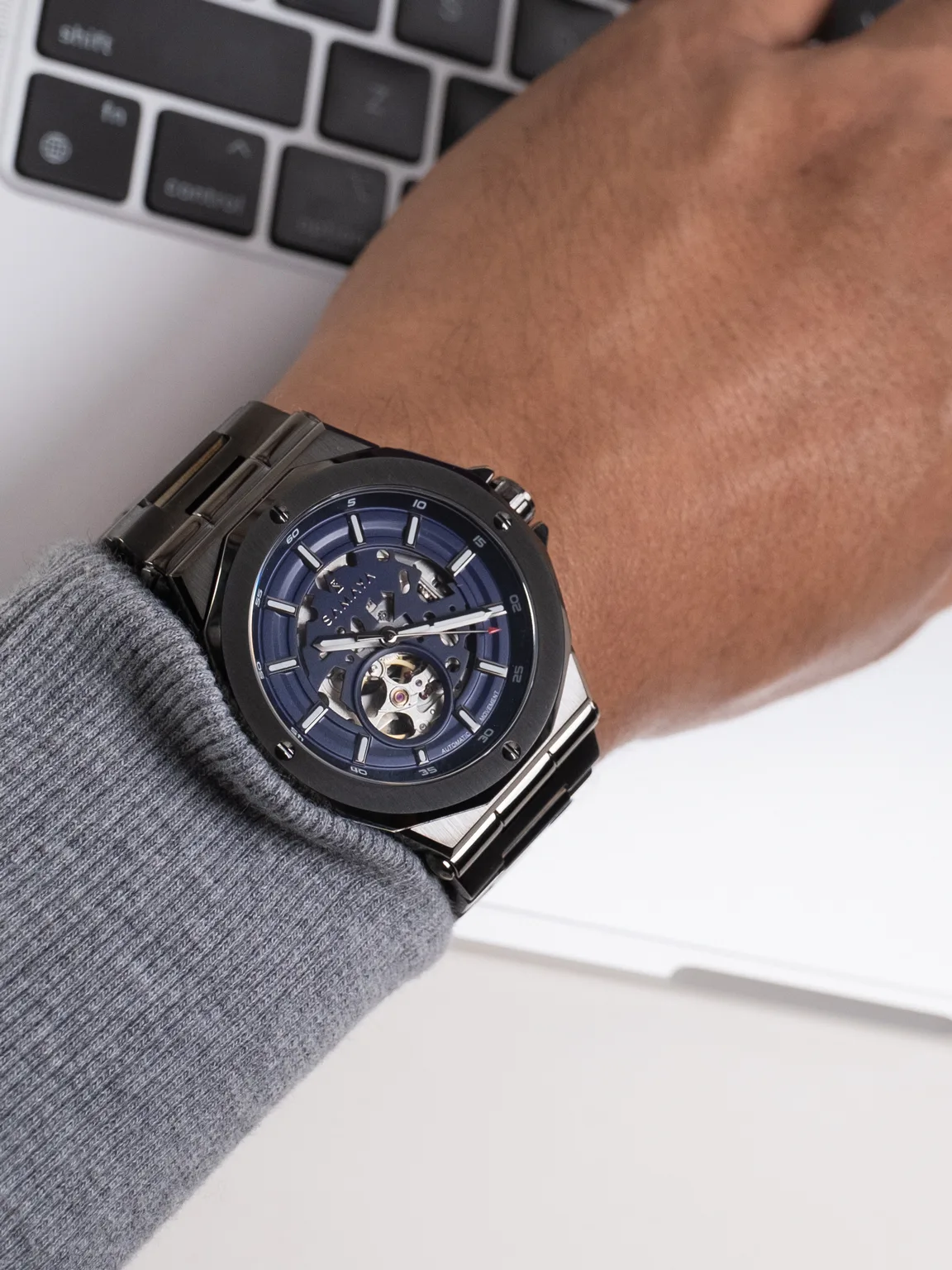 Everest Gun Metal Blue