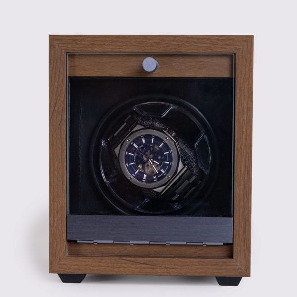 automatic watch winder black