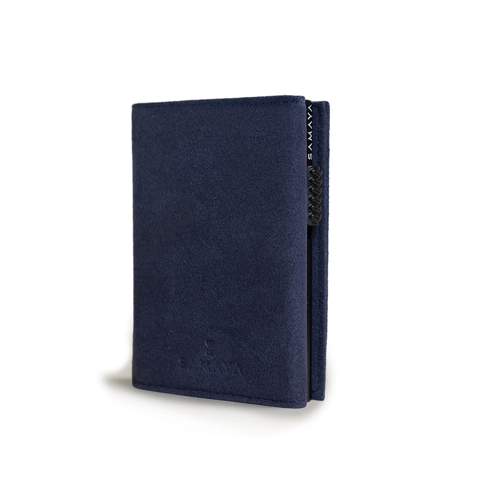 bagali pop slide pro alcantara navy blue